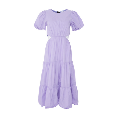 Purple Midi Dress