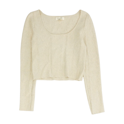 Beige Pullover Sweater