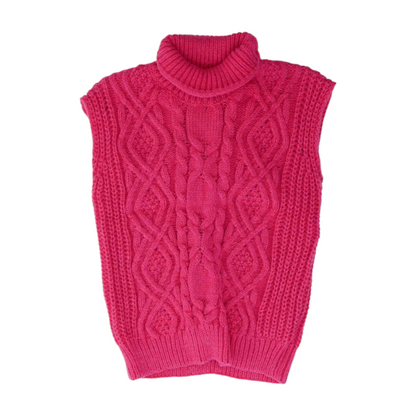 Pink Vest Sweater