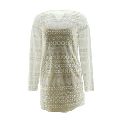 White Misc Mini Dress