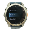 50mm Fenix 8 Silver Smartwatch Blue Band M/L
