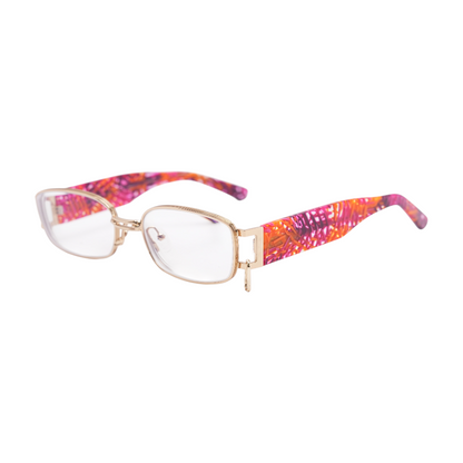Gold JGM759997-01 Rectangle Prescription Eyewear