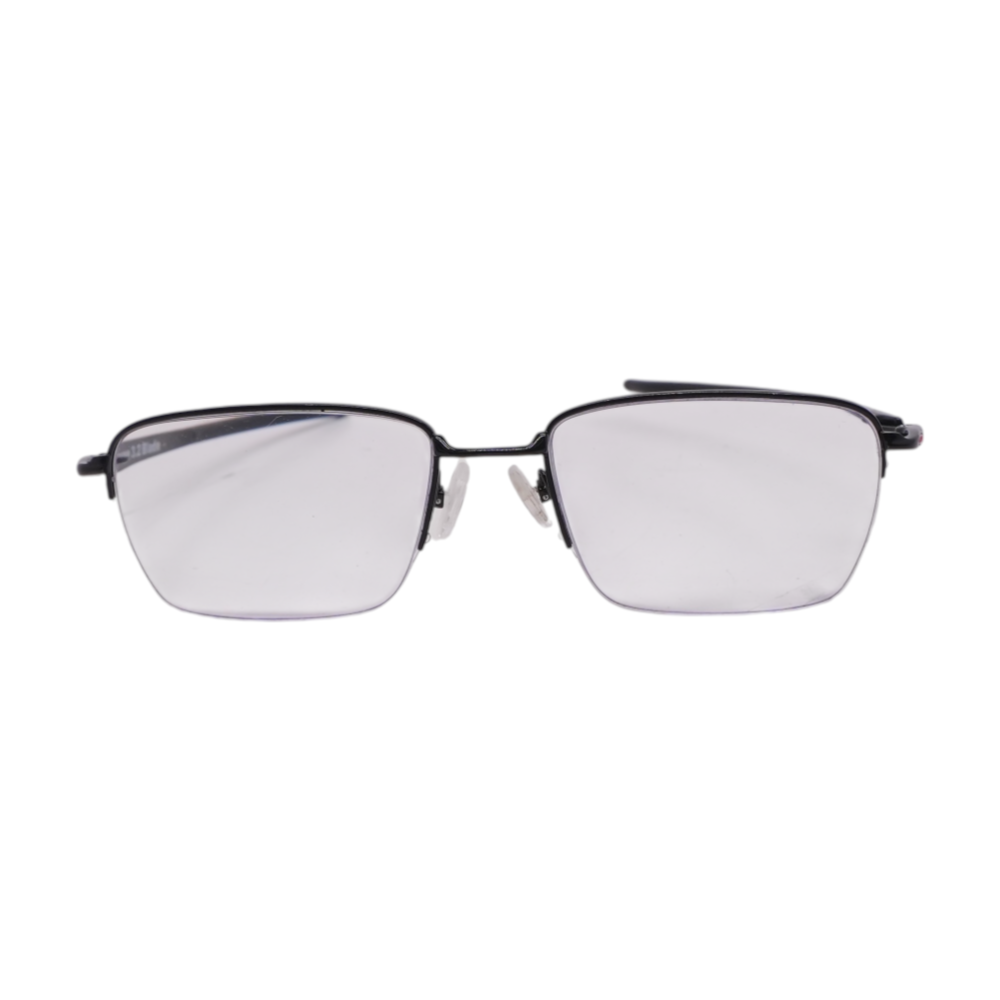Black Gauge 3.2 Blade Browline Prescription Eyewear