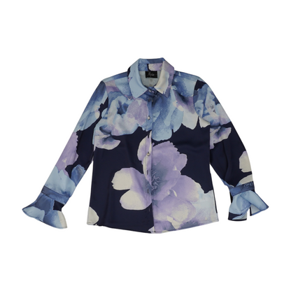 Multi Floral Button Down