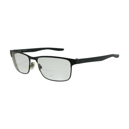 Black 8130 Rectangle Prescription Eyewear