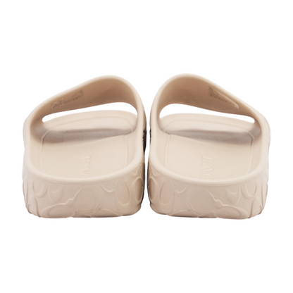 Tan Sport Slide Sandals