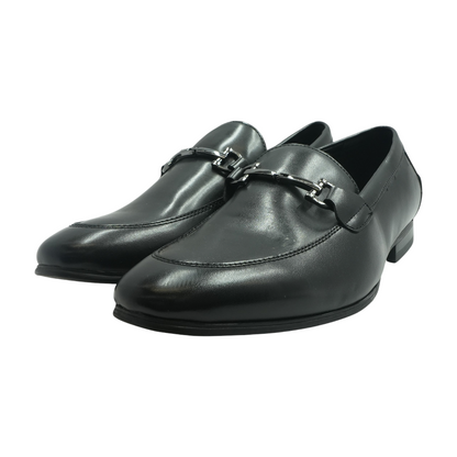 Black Slip-On Dress Shoes