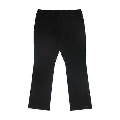 Black Plus Bootcut Jeans