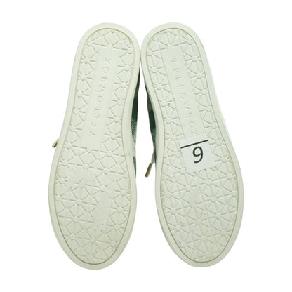 Green Boat Shoe Flats