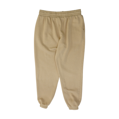 Beige Tapered Pants