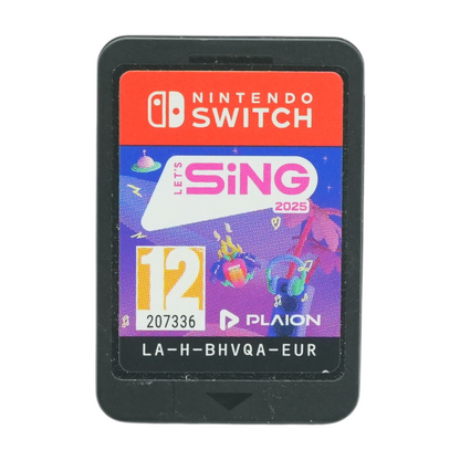 Let's Sing 2025 (European Version) for Nintendo Switch