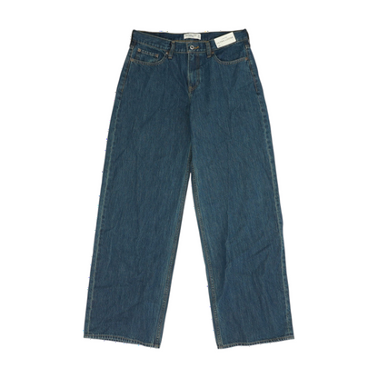 Blue Long Loose Jeans