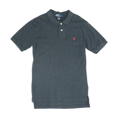Gray Short Sleeve Polo