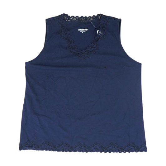 Navy Petite Blouse