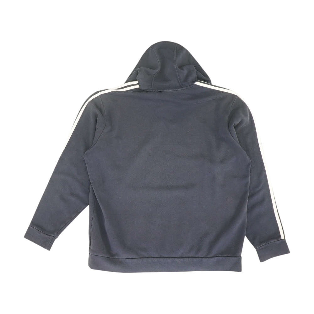 Navy Solid Hoodie Pullover