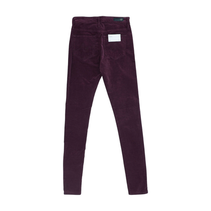 Maroon Skinny Pants