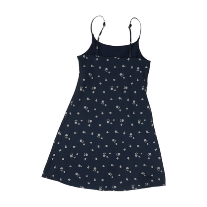 Navy Floral Dress
