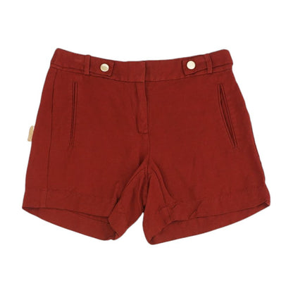 Red Solid Shorts