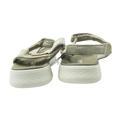 Beige Flat Sandals
