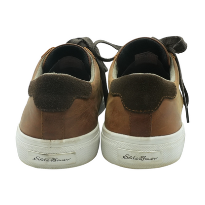 Brown Lace-Up Casual Shoes