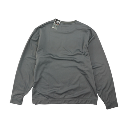 Gray TCU Horned Frogs Solid Sweatshirt Pullover
