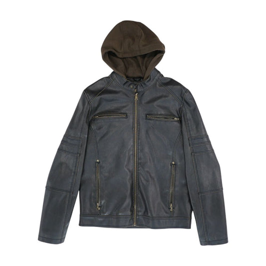 Black Faux Leather Jacket