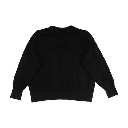 Black Cardigan Sweater