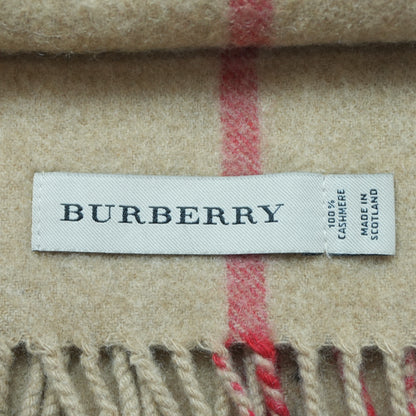 Vintage Beige Cashmere Scarf