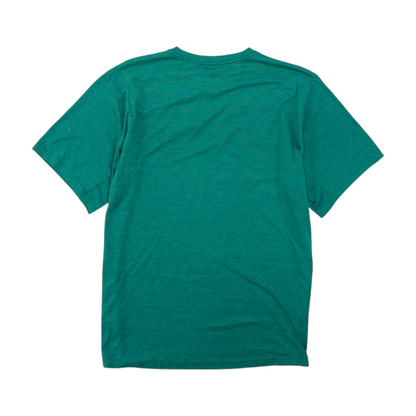 Teal Solid Active T-Shirt