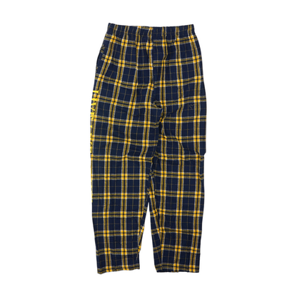 Navy Plaid Pajama Bottom