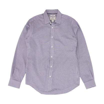 Blue Check Long Sleeve Button Down