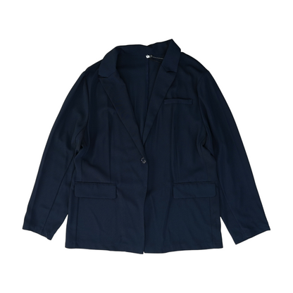 Navy Solid Blazer