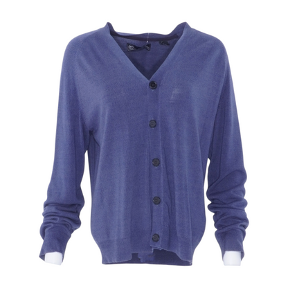 Blue Cardigan Sweater