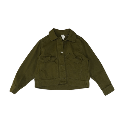 Green Solid Jacket