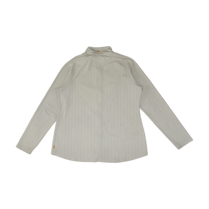 White Solid Active Jacket