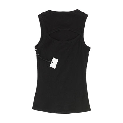 Black Solid Tank
