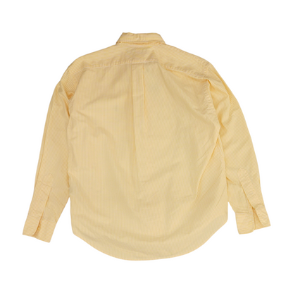 Yellow Striped Button Down