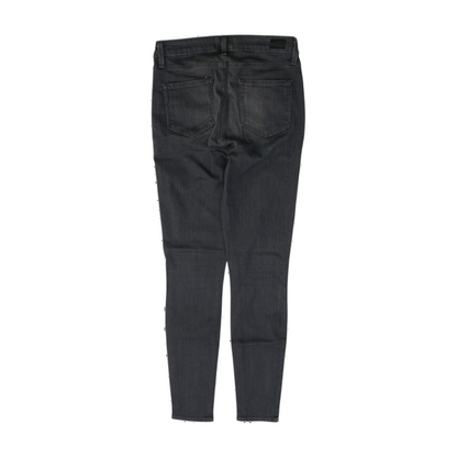 Black Tapered Jeans