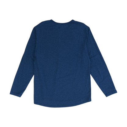 Blue Solid T-Shirt
