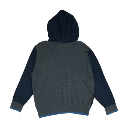 Blue Argyle Pullover Sweater