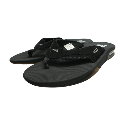 Black Flip-Flop Sandals