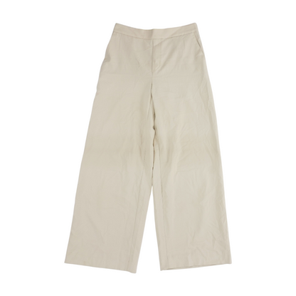 Beige Wide Leg Pants
