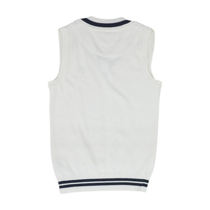 White Vest Sweater
