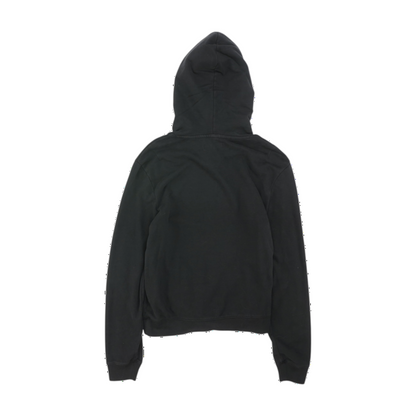 Black Solid Hoodie Pullover
