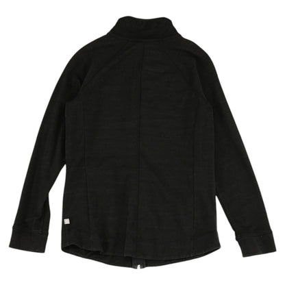 Black Solid Lightweight Jacket