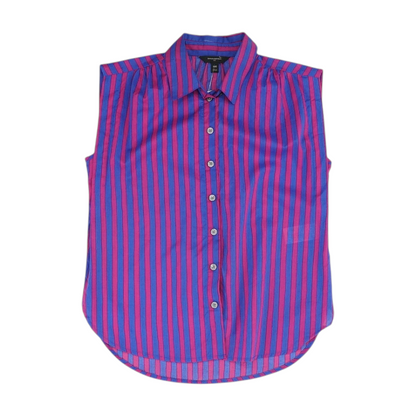 Blue Striped Blouse