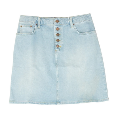 Blue Mini Skirt