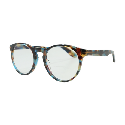 Tortoise TF5557 Round Prescription Eyewear