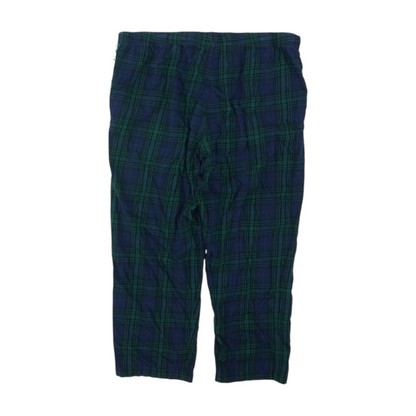 Navy Plaid Pajama Bottom