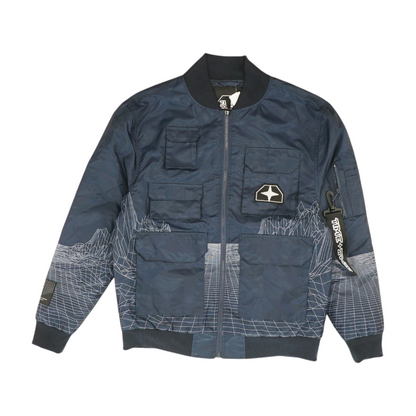 Navy Solid Jacket
